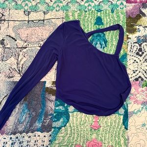 free people one shoulder top